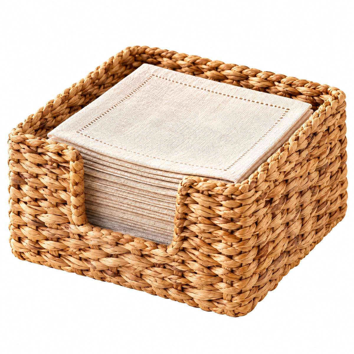 Kaeiya™ Woven Cocktail Napkin Holder — feature details