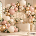 Kaeiya™ Neutral Balloon Garland Kit — branded hero