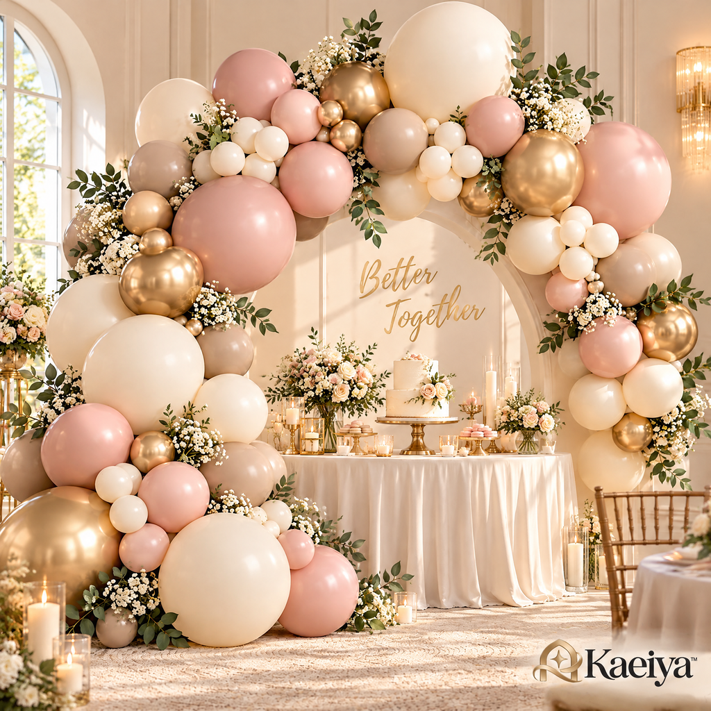 Kaeiya™ Neutral Balloon Garland Kit — product view